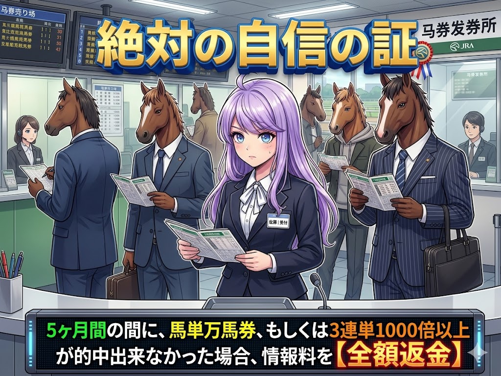 絶対の自信の証。全額返金保証